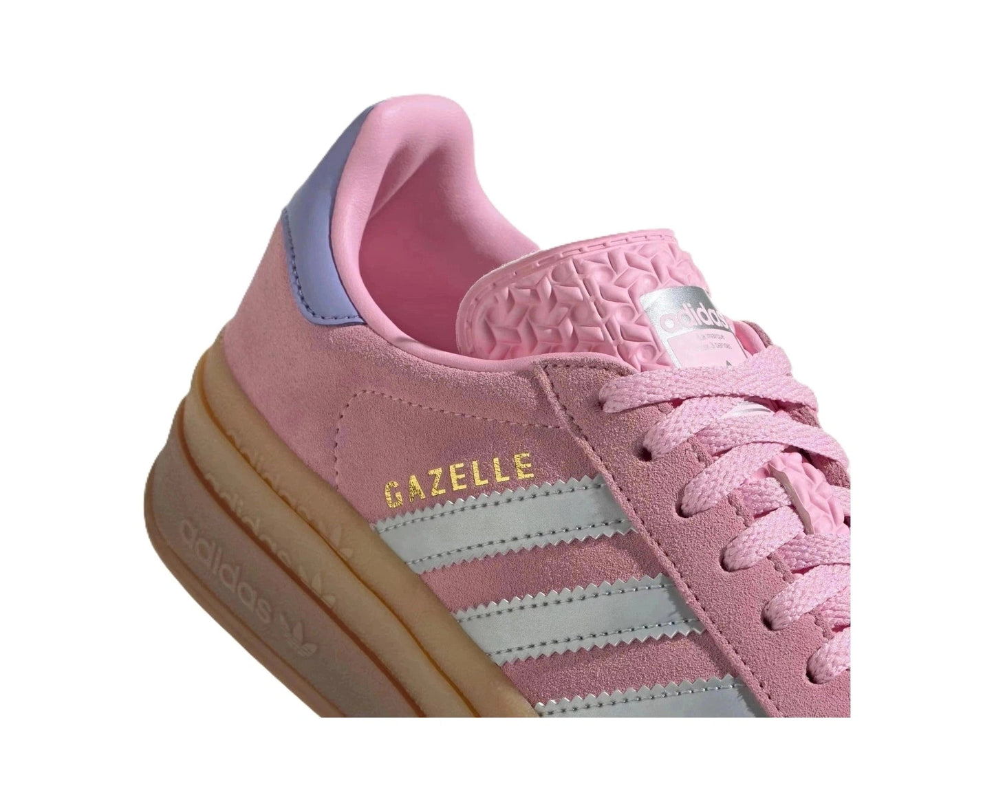 Adidas Gazelle Bold True Pink Silver Metallic