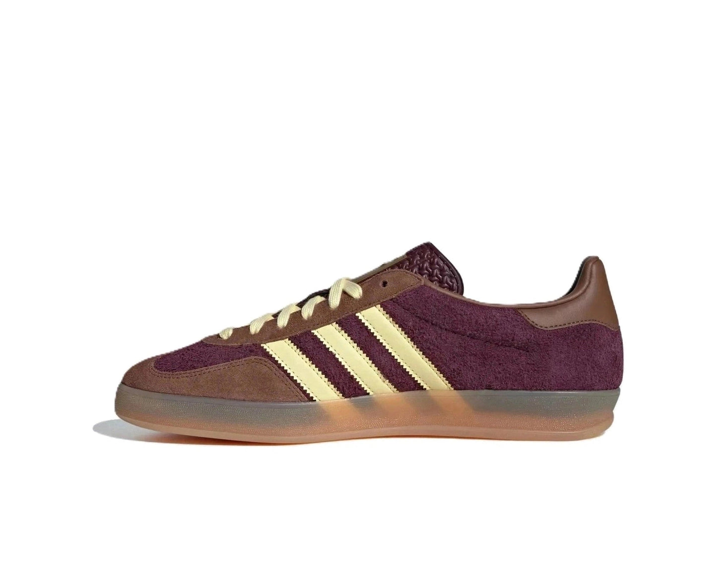 Adidas Gazelle Indoor Maroon Almost Yellow