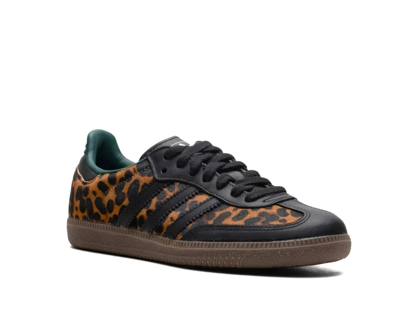 Adidas Samba OG Black Green Leopard