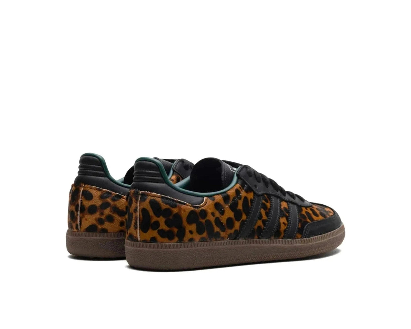 Adidas Samba OG Black Green Leopard