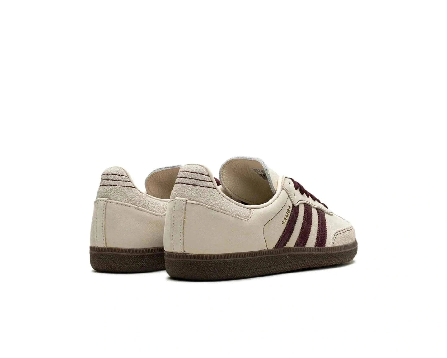 Adidas Samba OG Wonder White Maroon