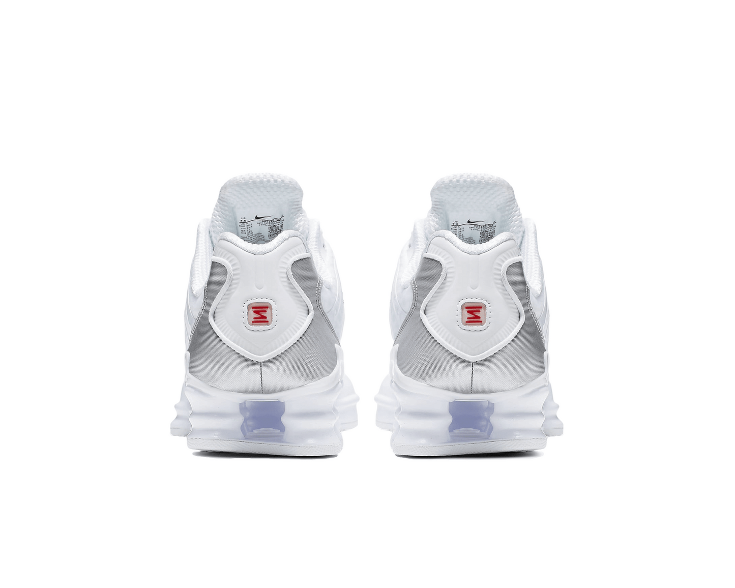 Nike Shox TL White Metallic Silver Max Orange