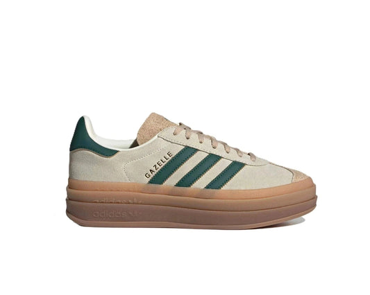 Adidas Gazelle Bold Magic Beige Collegiate Green