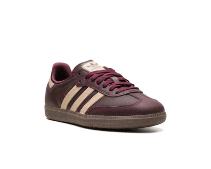 Adidas Samba OG Maroon Crystal Sand
