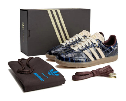Adidas Samba Wales Bonner Navy Croc