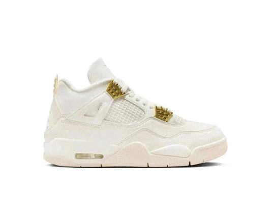 Air Jordan 4 Metalic Gold