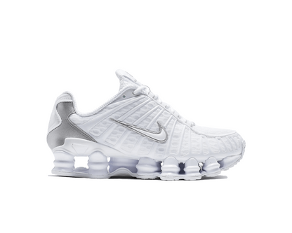 Nike Shox TL White Metallic Silver Max Orange