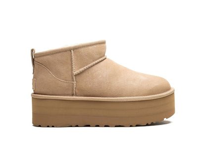 UGG Classic Ultra Mini Platform Boot Sand