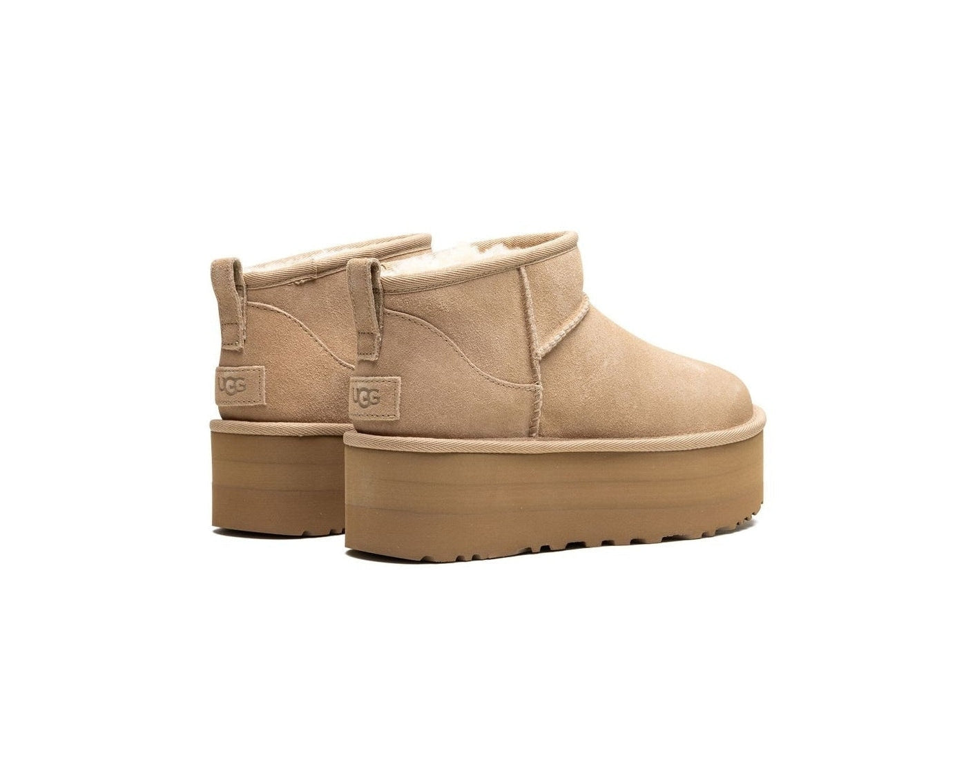 UGG Classic Ultra Mini Platform Boot Sand