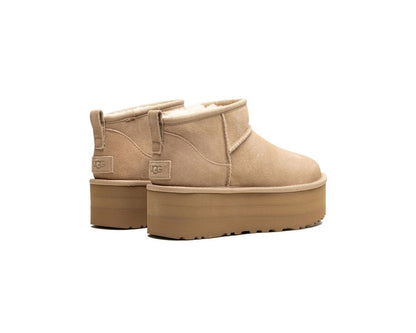 UGG Classic Ultra Mini Platform Boot Sand